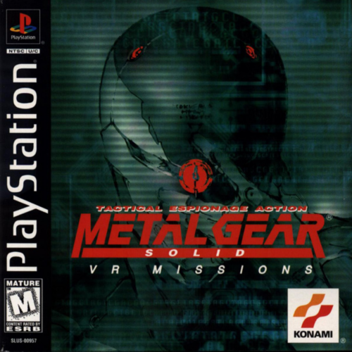 Metal Gear Solid - VR Missions (USA) Cover